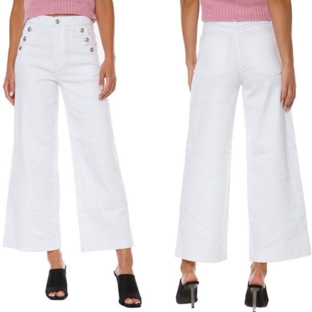 Juicy Couture Marshmallow Corduroy Pants Coastal Crop NEW